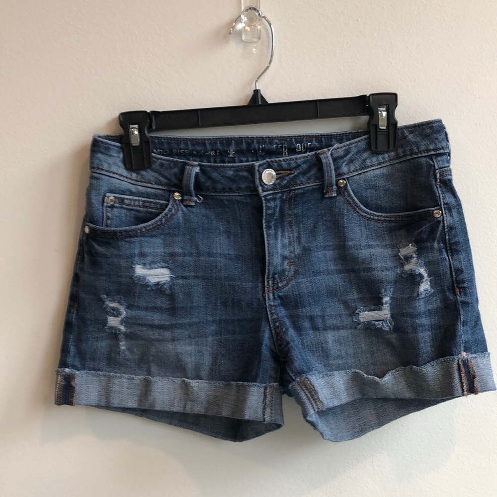 J.Lo ripped denim jeans